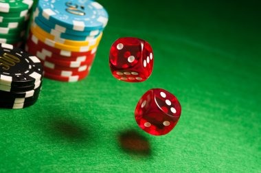 Hacksaw Gaming baccarat table with dealer and player interface